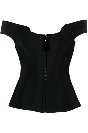 MUGLER Corsé Impossible Neckline con hombros descubiertos