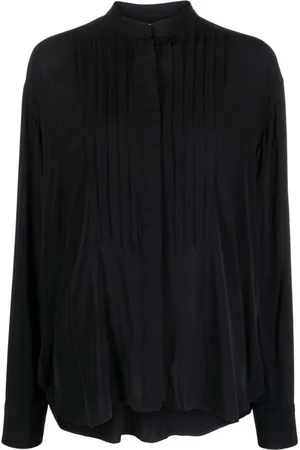 Isabel Marant Blusa Amel con pliegues