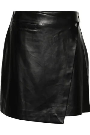DKNY Falda corta cruzada