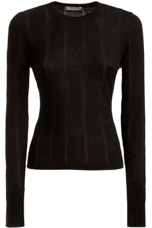 Bally Jersey con motivo en intarsia