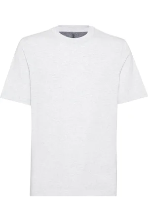 Brunello Cucinelli Camiseta con efecto de melange
