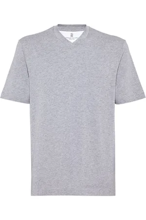 Brunello Cucinelli Camiseta con cuello en V