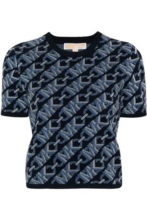 Michael Kors Top con monograma en jacquard
