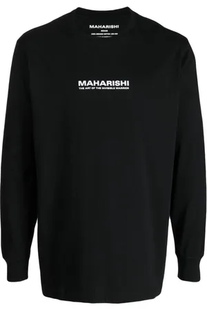 Maharishi Camiseta con logo estampado