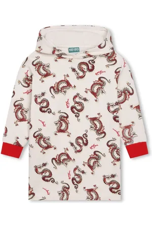 Kenzo Vestido con capucha