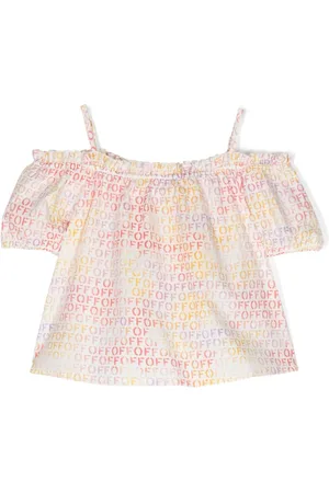OFF-WHITE Blusa con logo estampado