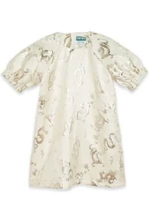 Kenzo Vestido con motivo de dragón