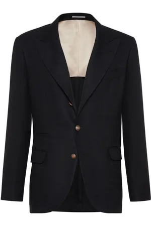 Brunello Cucinelli Blazer con solapas de pico