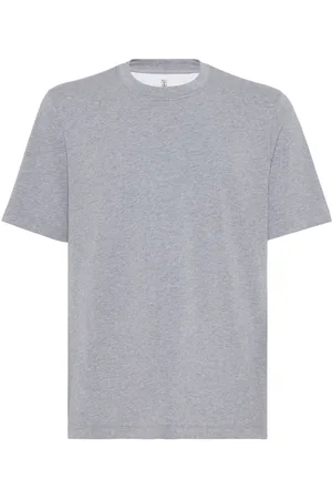 Brunello Cucinelli Camiseta con efecto de melange