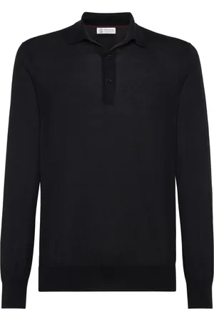 Brunello Cucinelli Polo de seda