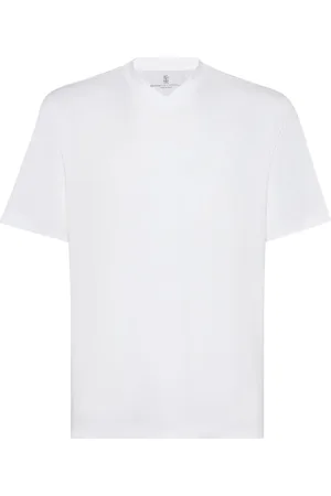Brunello Cucinelli Camiseta con cuello en V