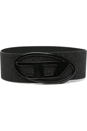 Diesel Cinturón ancho B-1DR 80 con purpurina