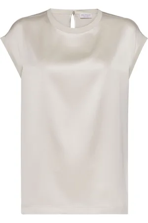 Brunello Cucinelli Blusa de manga corta