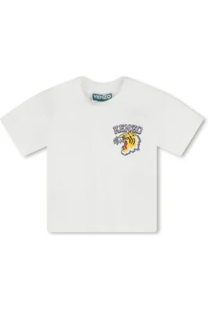 Kenzo Camiseta con logo estampado