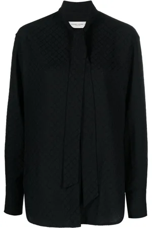 Golden Goose Blusa con lazo en el cuello