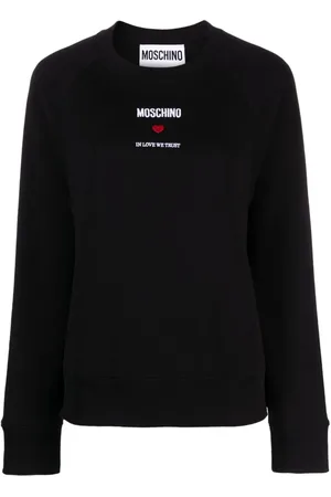 Moschino Sudadera con logo bordado
