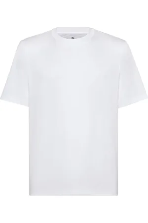 Brunello Cucinelli Camiseta con cuello redondo