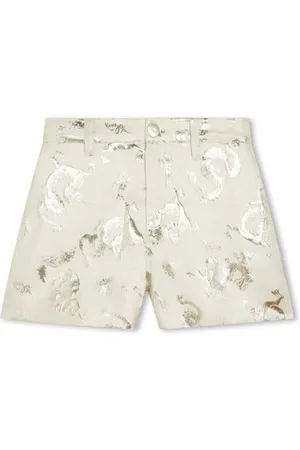 Kenzo Pantalones cortos con motivo en jacquard