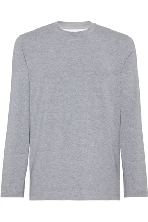 Brunello Cucinelli Camiseta con cuello redondo