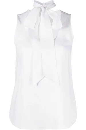 Moschino Blusa con detalle de lazo