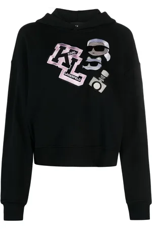 Karl Lagerfeld Sudadera Ikon Varsity con capucha