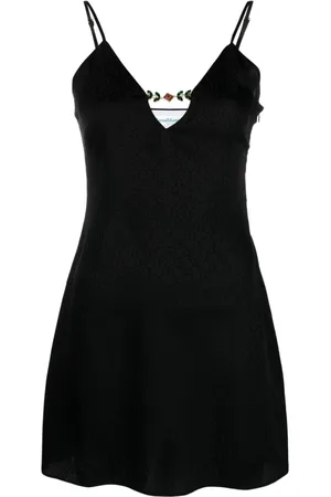 Casablanca Vestido corto con monograma
