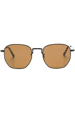 Oliver Peoples Gafas de sol con montura hexagonal