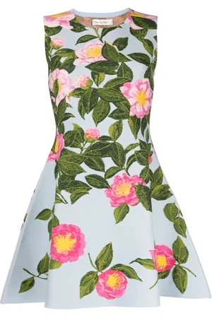 Oscar de la Renta Vestido corto Camellia