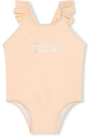 Chloé Bañador con logo bordado