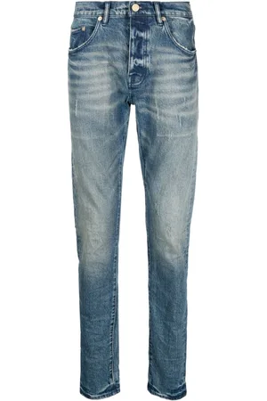 Purple Brand Vaqueros P001 slim de talle bajo