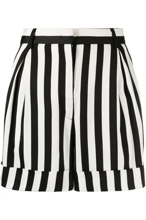 Moschino Pantalones cortos anchos a rayas