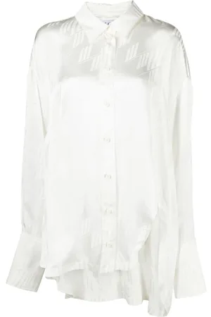 The Attico Camisa Diana asimétrica
