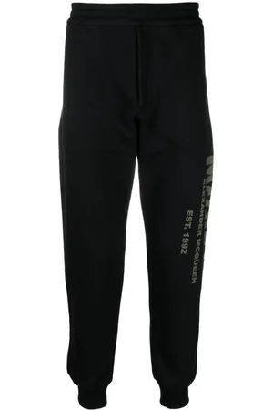 Alexander McQueen Pantalones de chándal Graffiti