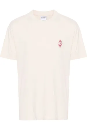 MARCELO BURLON Camiseta con bordado Graffiti Cross