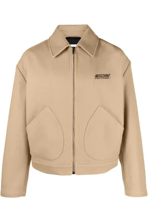 Moschino Sobrecamisa con logo bordado