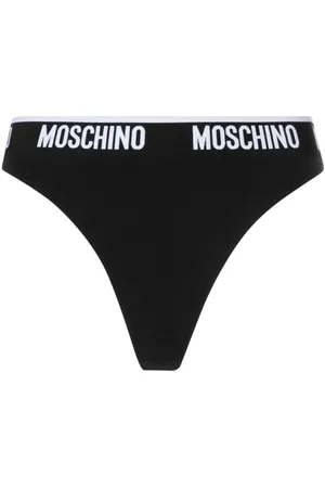 Moschino Bragas con logo en la cinturilla