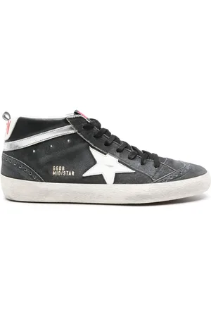 Golden Goose Zapatillas Mid Star con logo
