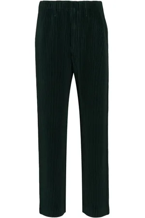Issey Miyake Pantalones rectos Color Pleats