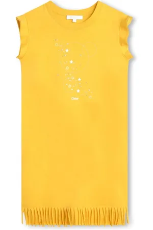 Chloé Vestido con estampado gráfico