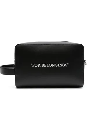 OFF-WHITE Neceser con estampado Quote