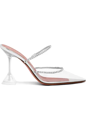 Amina Muaddi Zapatos Gilda con tacón de 95mm