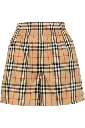 Burberry Pantalones cortos con motivo Vintage Check