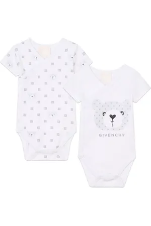 Givenchy Set de dos bodies con logo estampado