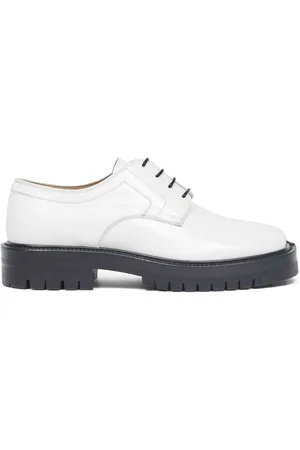 Maison Margiela Zapatos derby Tabi con cordones