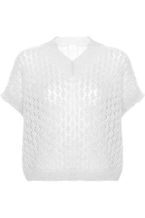 ELEVENTY Top con cuello en V