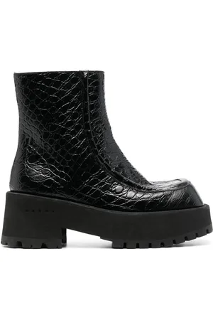 Marni Botas chelsea con tacón de 65mm