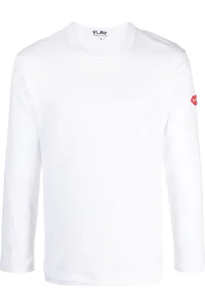 Comme des Garçons Camiseta con apliques pixelados de x The Artist Invader