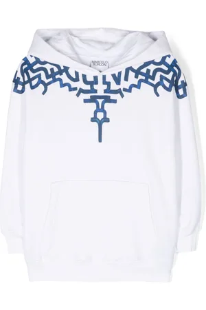 MARCELO BURLON Sudadera Graffiti Wings con capucha