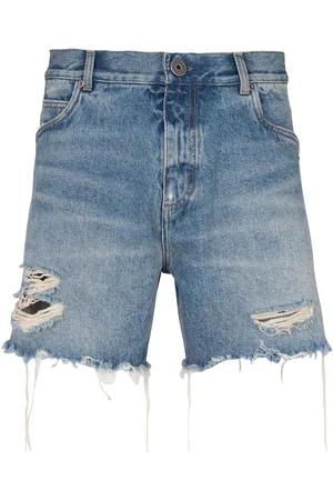 Balmain Pantalones cortos con logo bordado