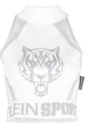 Philipp Plein Top corto en jacquard